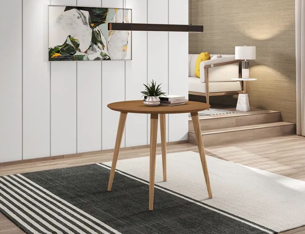 Mesa Veneza Redonda sem Vidro