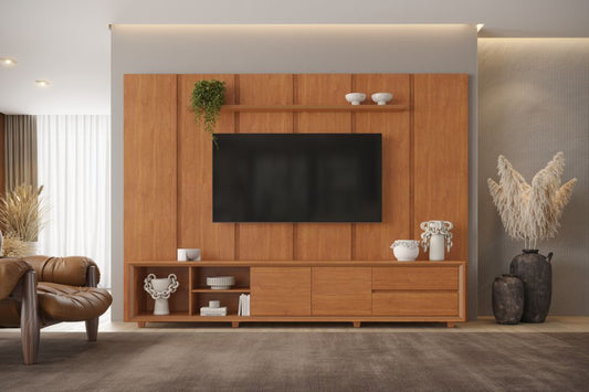 Conjunto Painel Dominus + Rack Premium + Extensão Painel